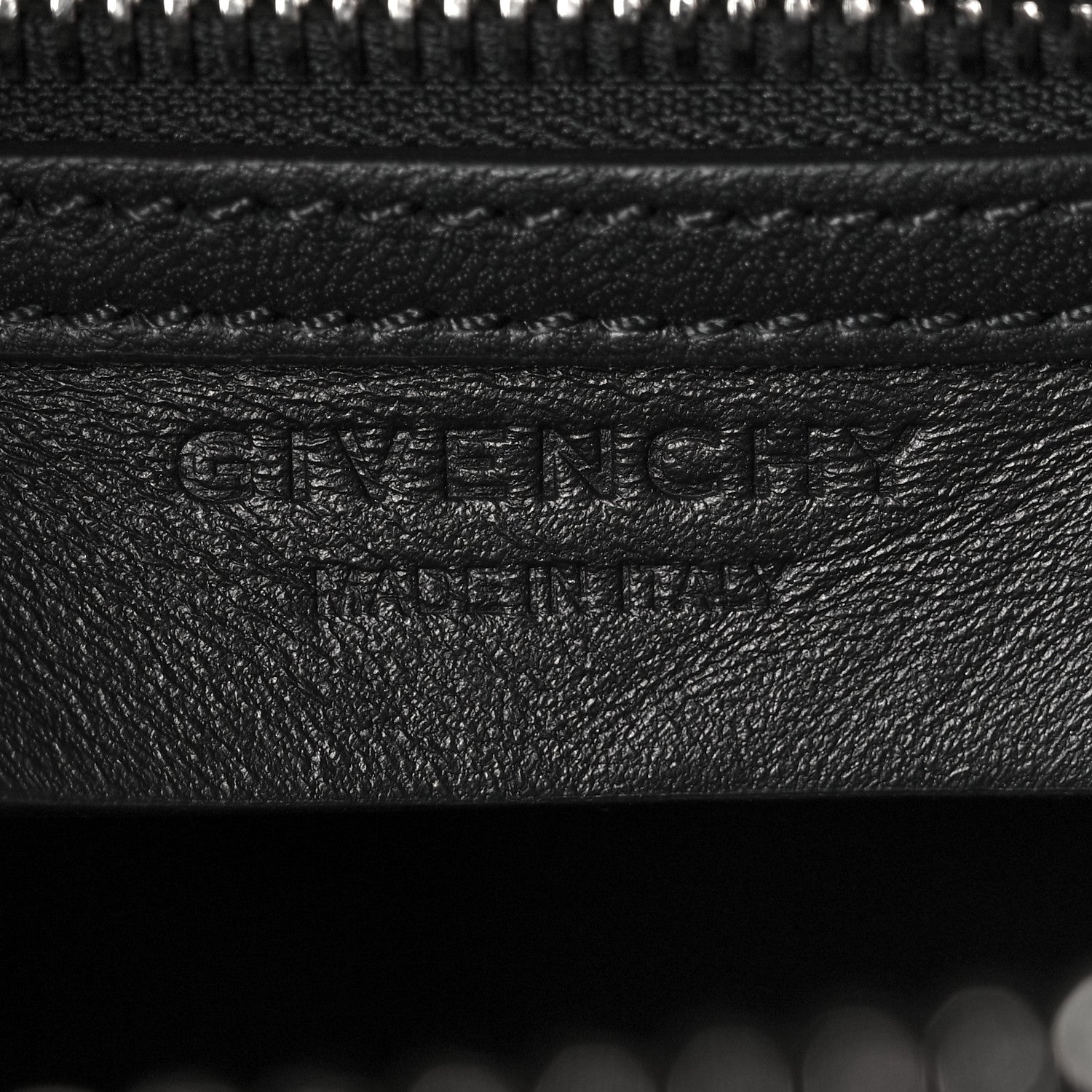 Givenchy Calfskin Crocodile Embossed Mini Antigona Black 6 of 9