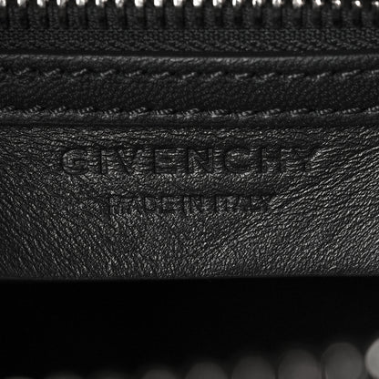 Givenchy Calfskin Crocodile Embossed Mini Antigona Black 6 of 9