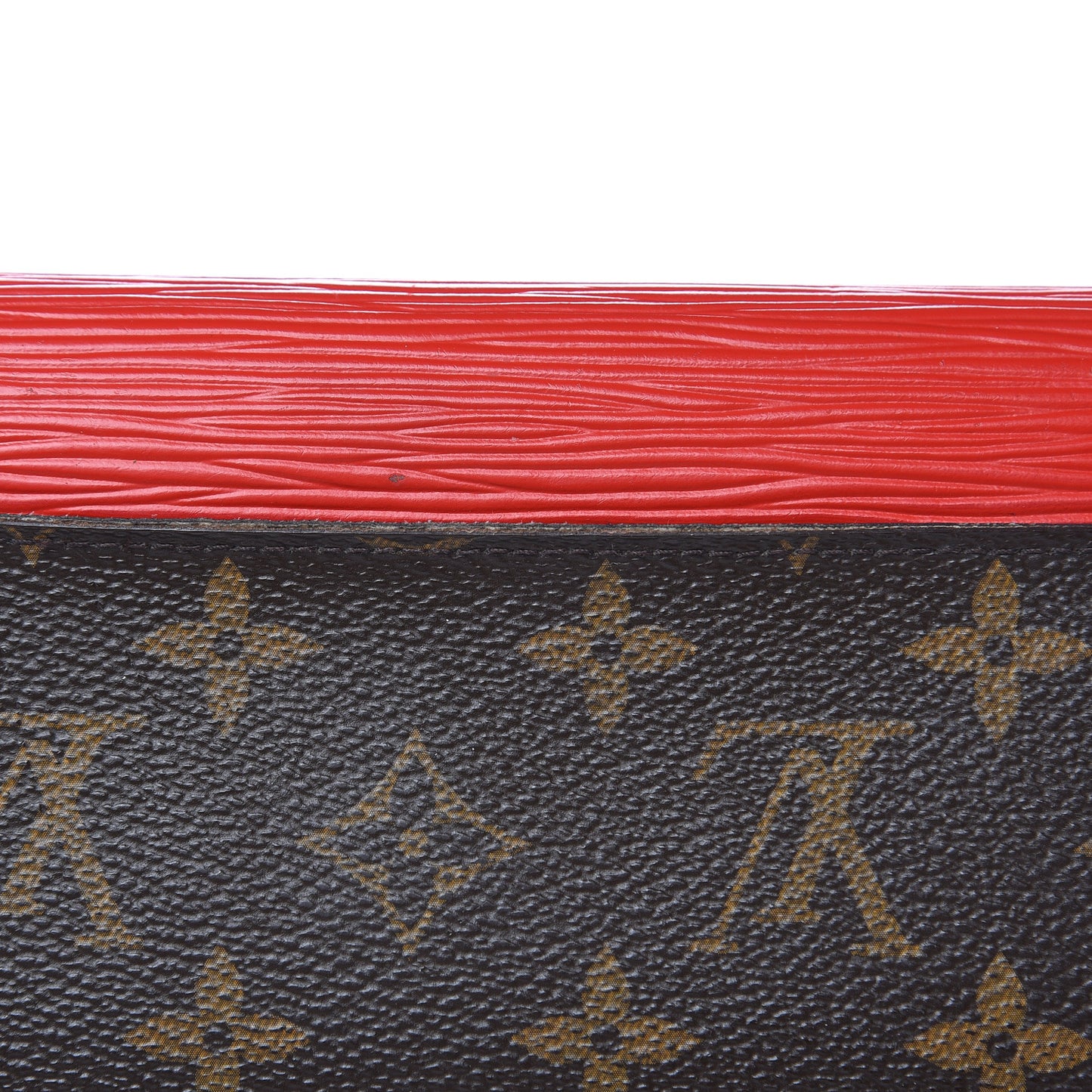 Monogram Epi Marie-Lou Long Wallet Coquelicot