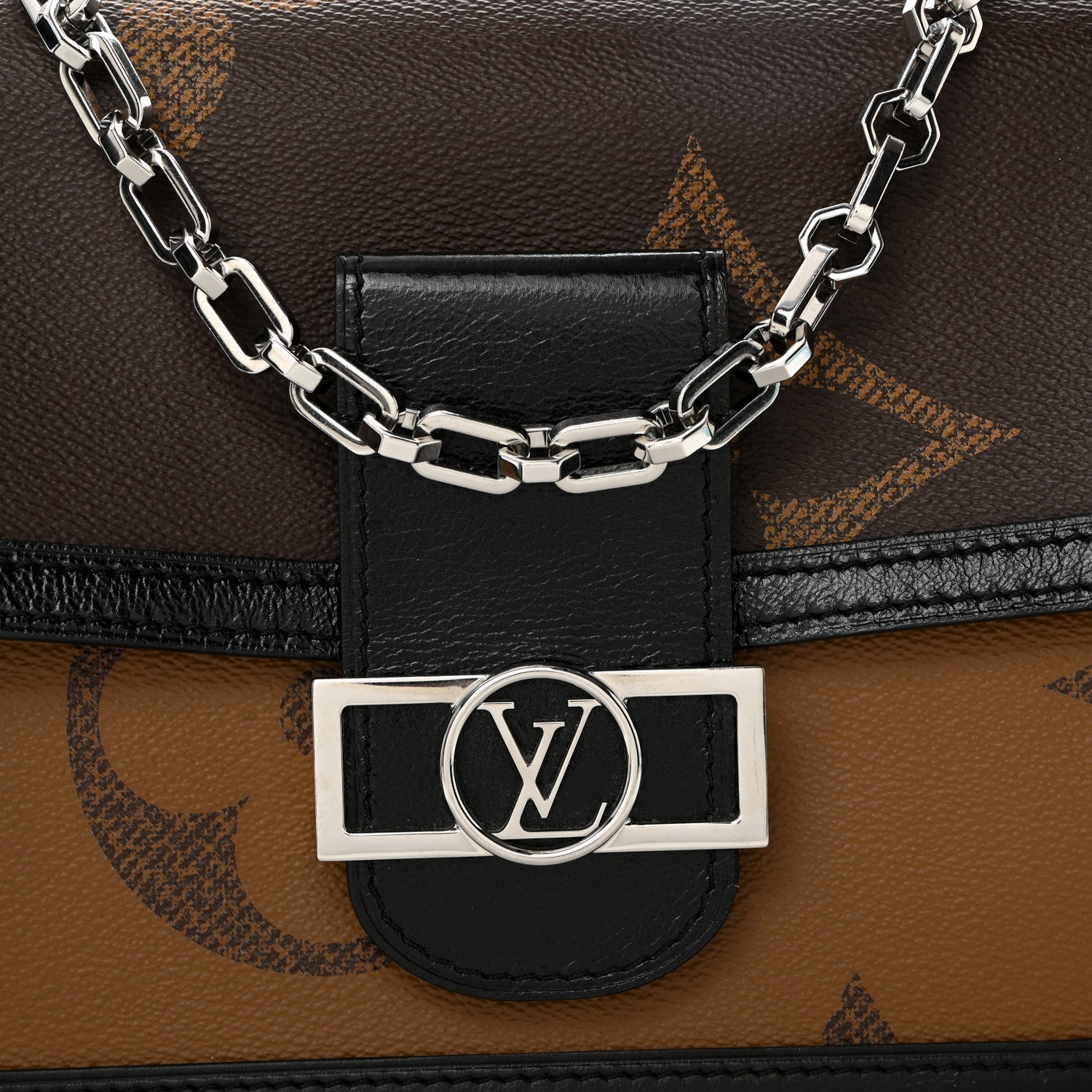 Louis Vuitton Reverse Monogram Giant Dauphine MM 8 of 10