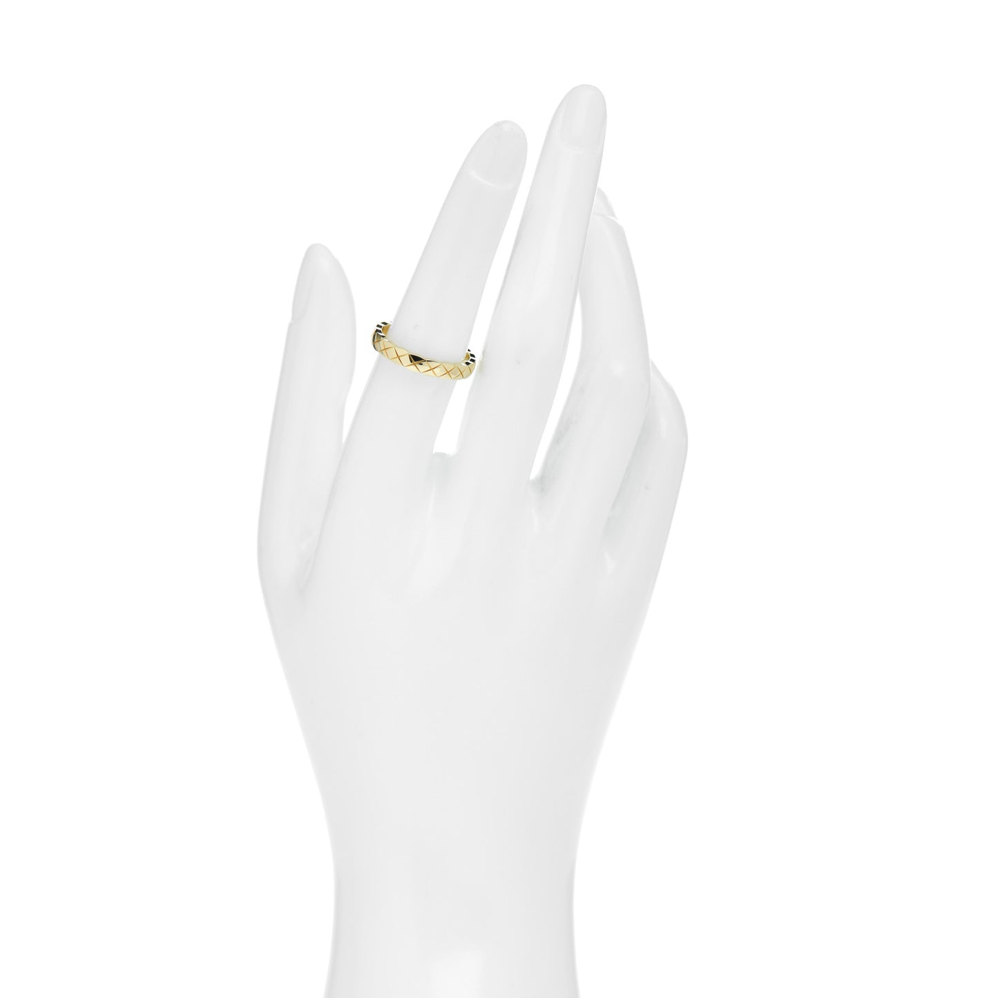 18K Yellow Gold Mini Coco Crush Ring 54 6.75