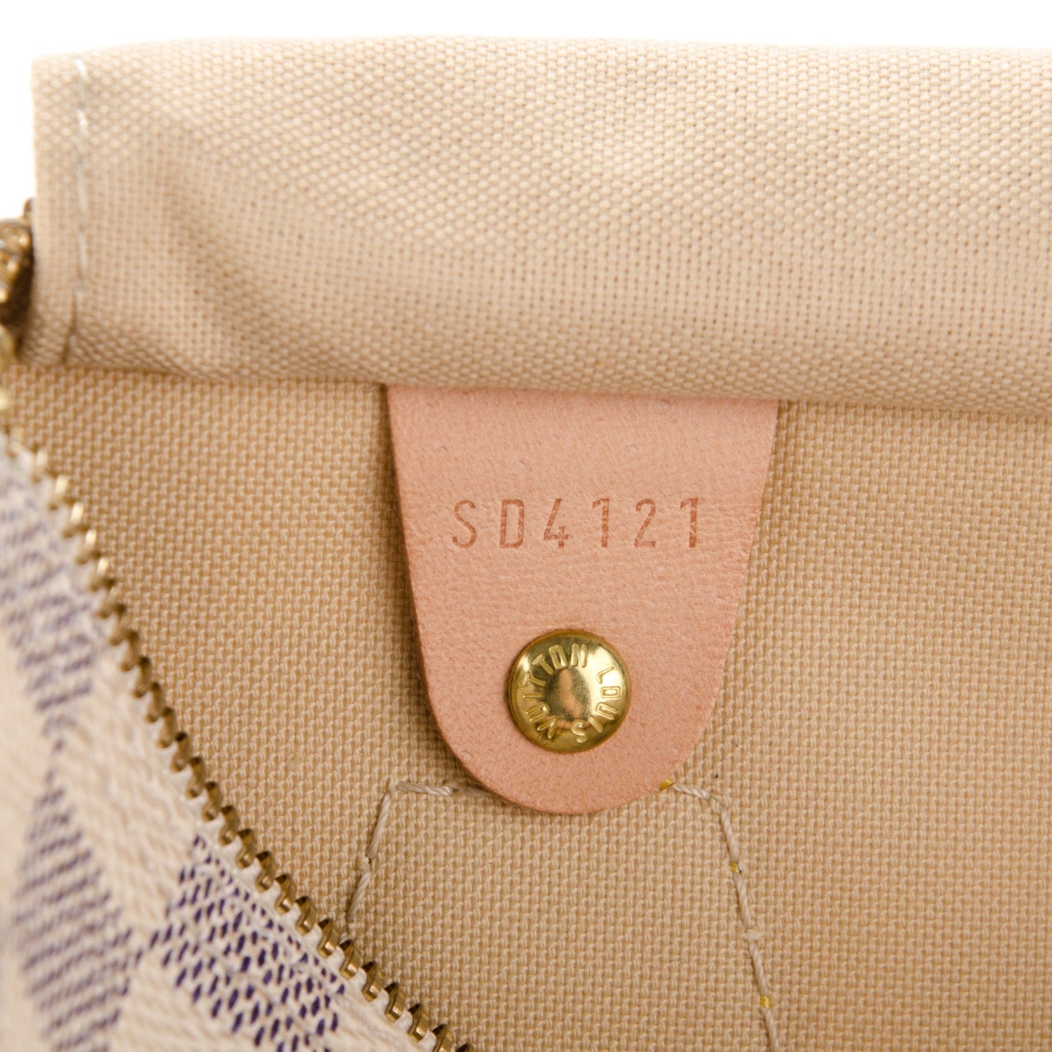 Louis Vuitton Damier Azur Speedy 25 7 of 7