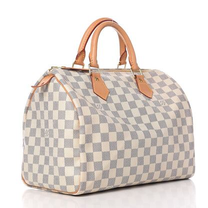 Louis Vuitton Damier Azur Speedy 30 2 of 9