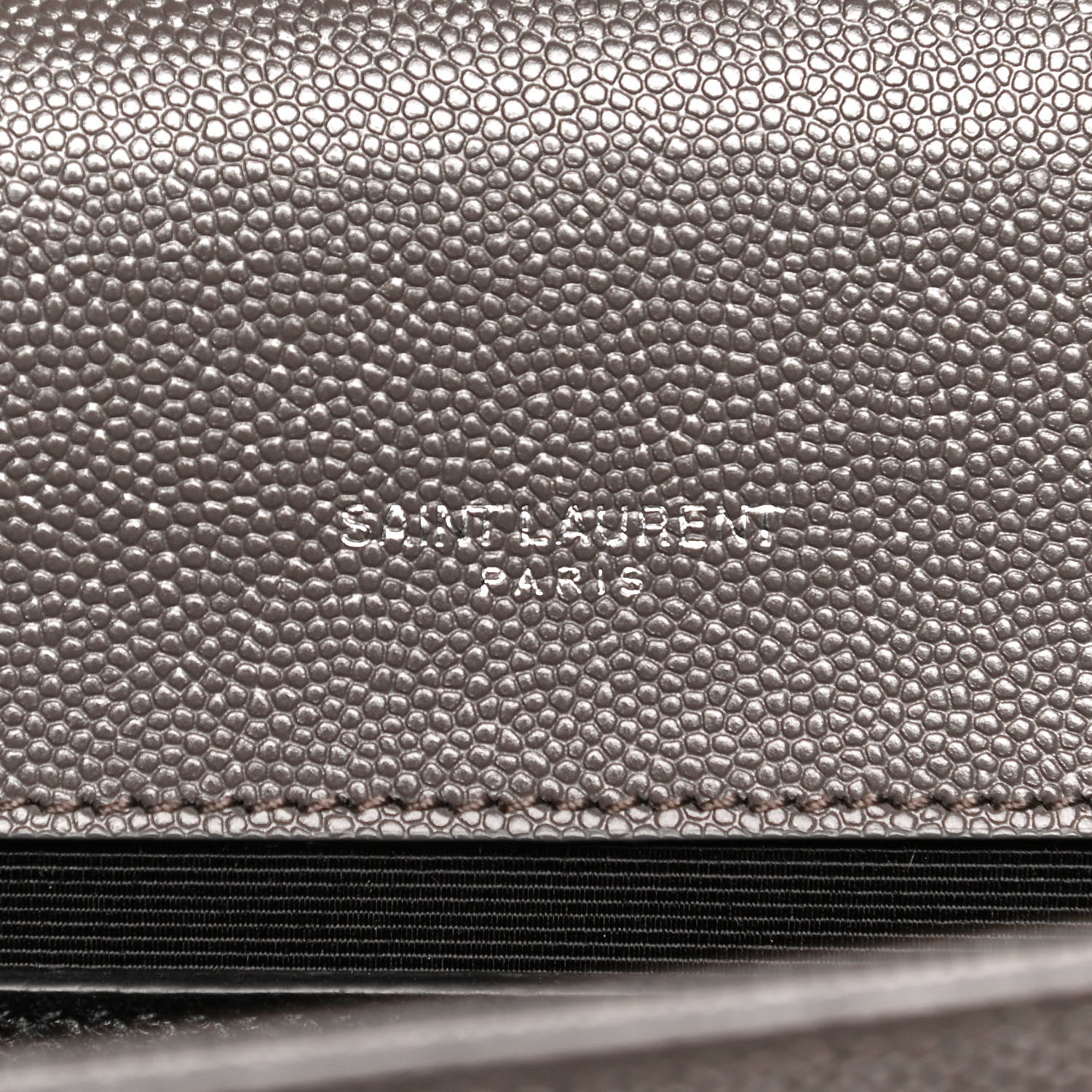 Saint Laurent Grain De Poudre Small Classic Monogram Kate Tassel Satchel Earth 6 of 9