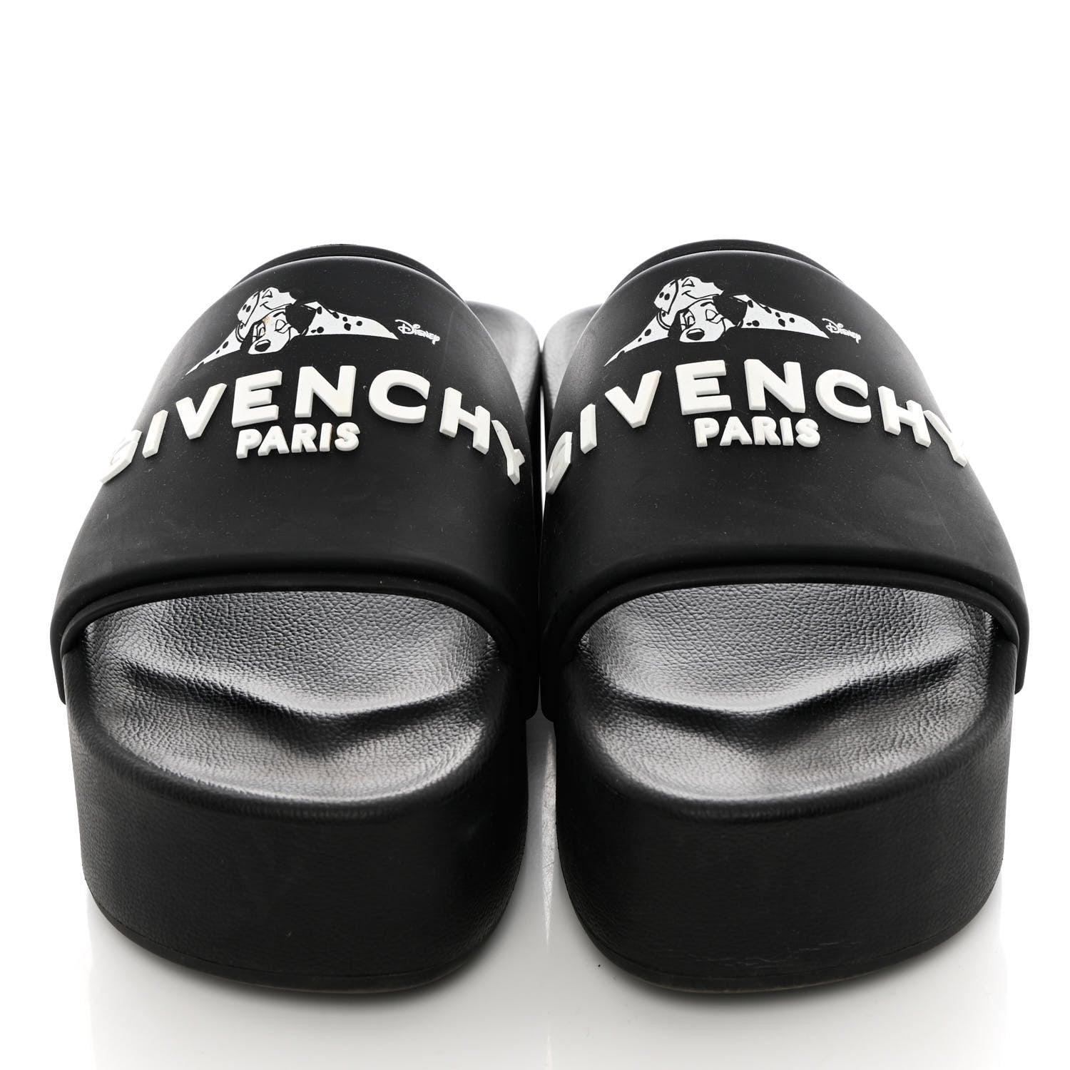 Givenchy Rubber Logo 101 Dalmatians Print Platform Slides 39 Black 5 of 12