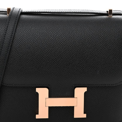 Hermes Epsom Constance 18 Black 8 of 11