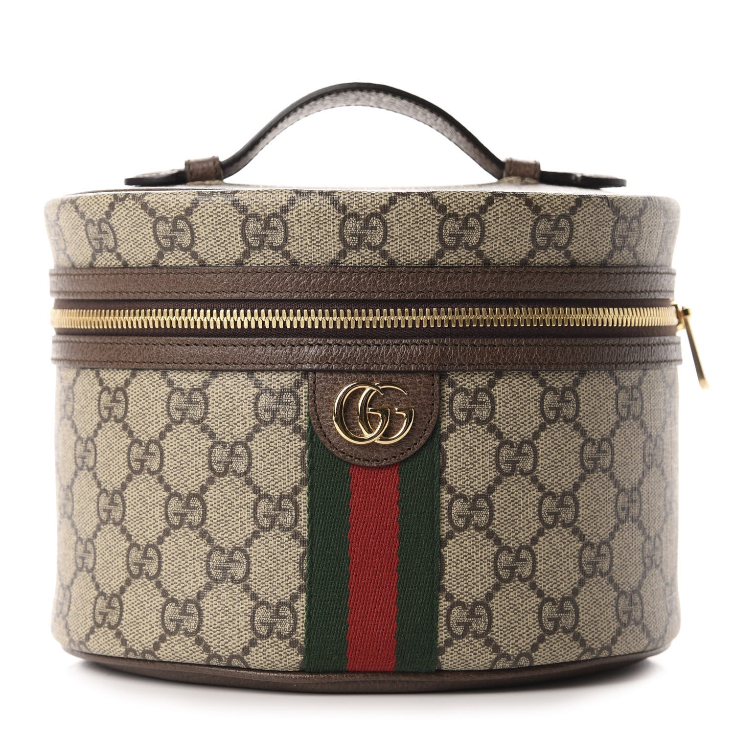 Gucci GG Supreme Monogram Ophidia Vanity Cosmetic Case 1 of 9