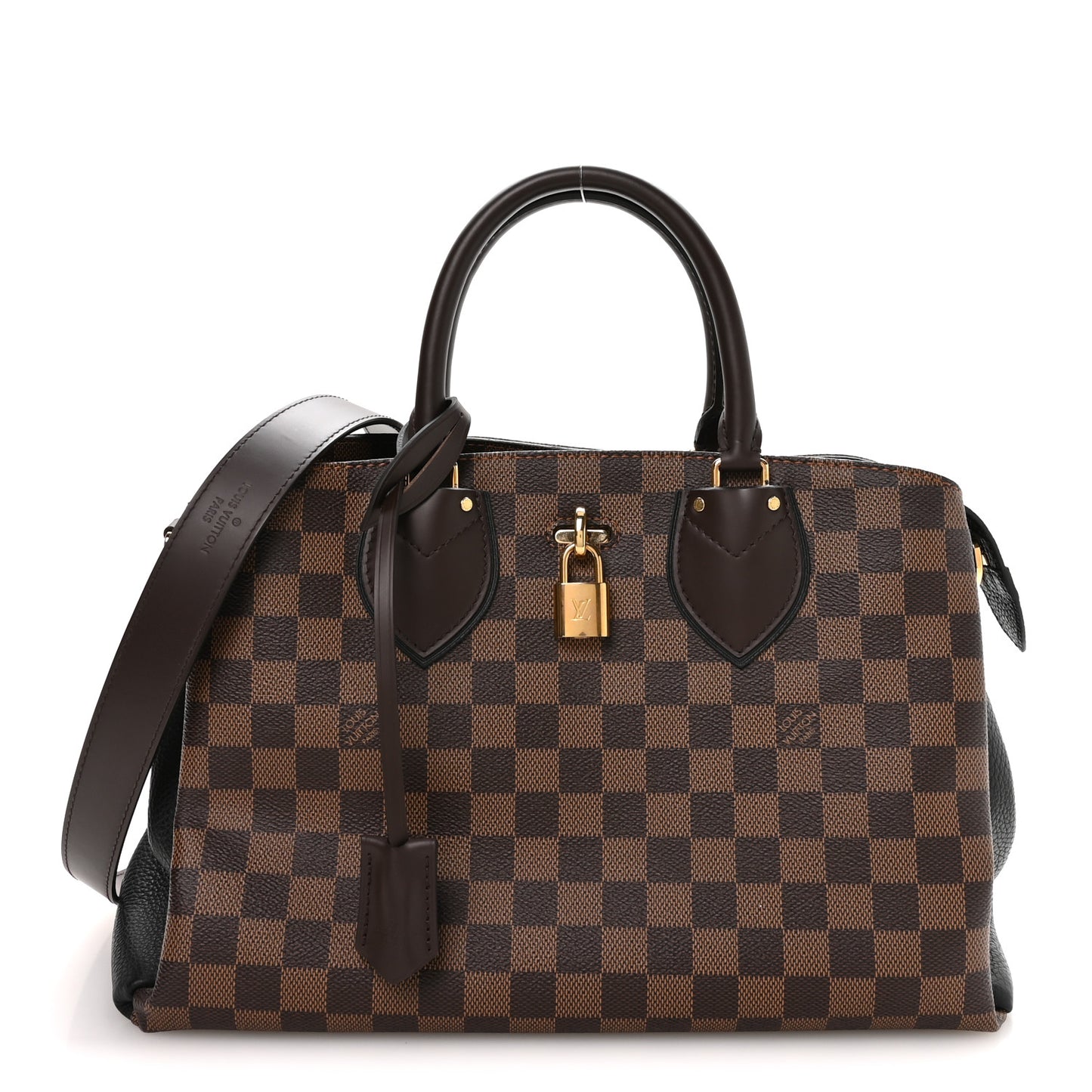 Cuir Taurillon Damier Ebene Normandy Black