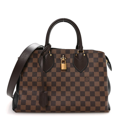 Louis Vuitton Cuir Taurillon Damier Ebene Normandy Black 1 of 10