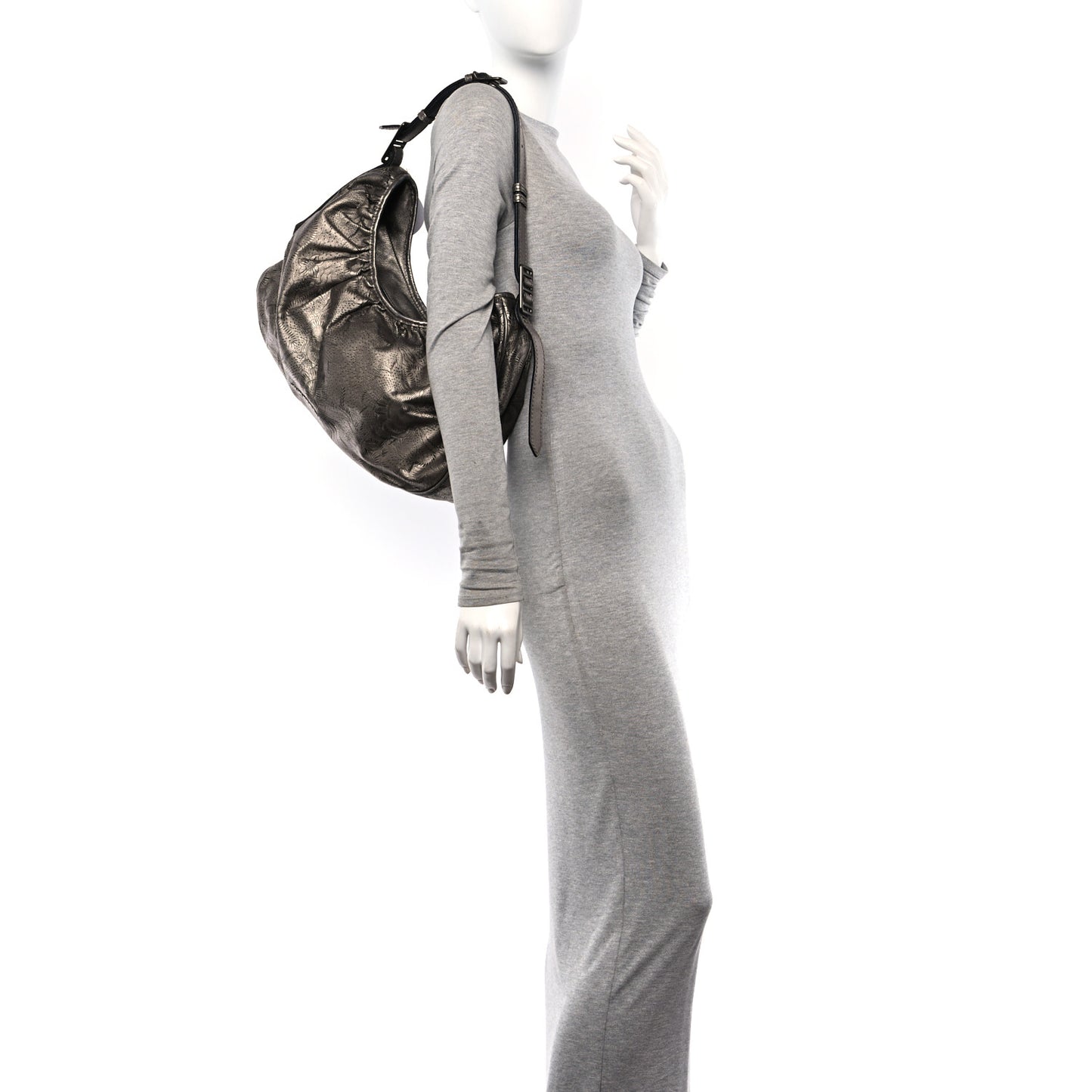 Lace Leather Avondale Hobo Metallic