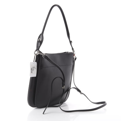 Prada City Calfskin Large Margit Bag Black 2 of 7