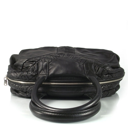 Saint Laurent Lambskin Ruched Easy Sac 4 of 10