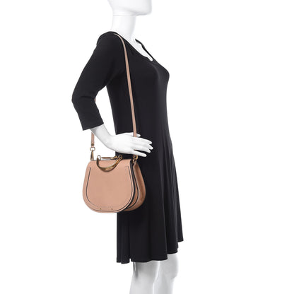 Chloe Calfskin Suede Medium Nile Bracelet Bag Biscotti Beige 2 of 10
