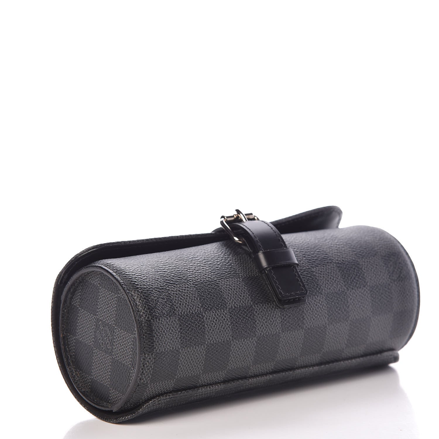 Louis Vuitton Damier Graphite 3 Watch Travel Case 4 of 10