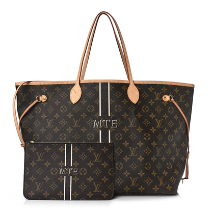 Louis Vuitton Monogram My LV Heritage Neverfull GM Black White 1 of 9