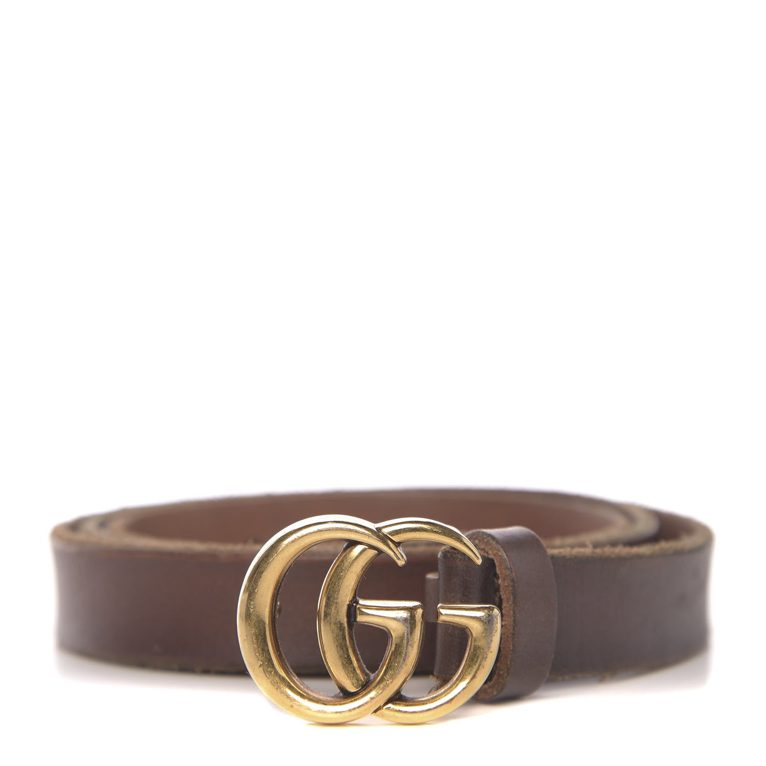 Gucci Faded Calfskin Double G 20mm Belt 85 34 Cuir 1 of 6
