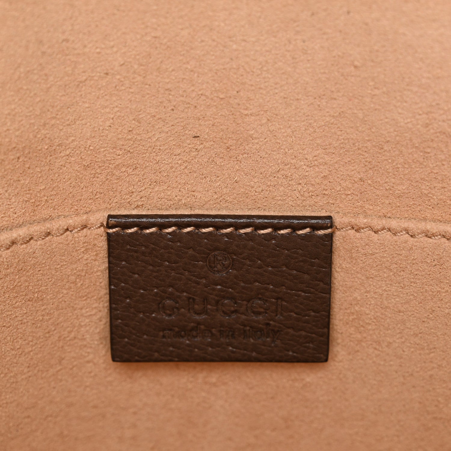 Gucci GG Supreme Monogram Web Ophidia Pouch Brown 6 of 9