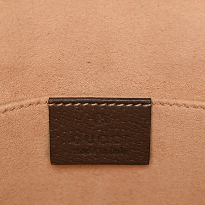 Gucci GG Supreme Monogram Web Ophidia Pouch Brown 6 of 9