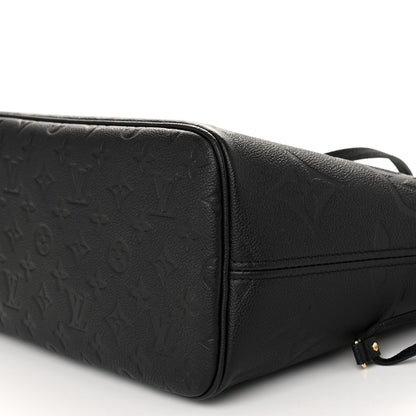 Louis Vuitton Empreinte Monogram Giant Neverfull MM Black 10 of 10
