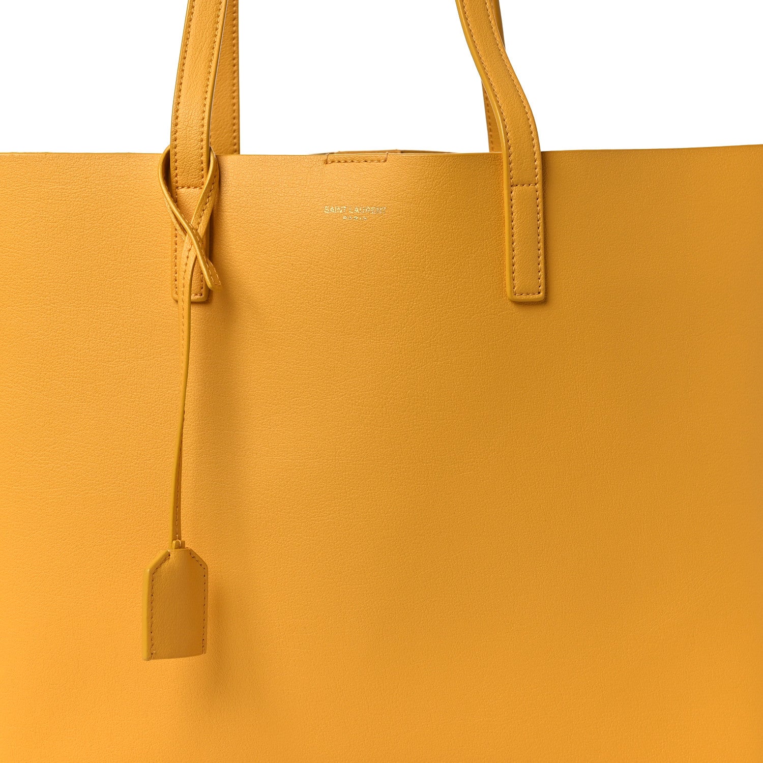 Saint Laurent Calfskin Large Shopping Tote Wheat 9 of 14