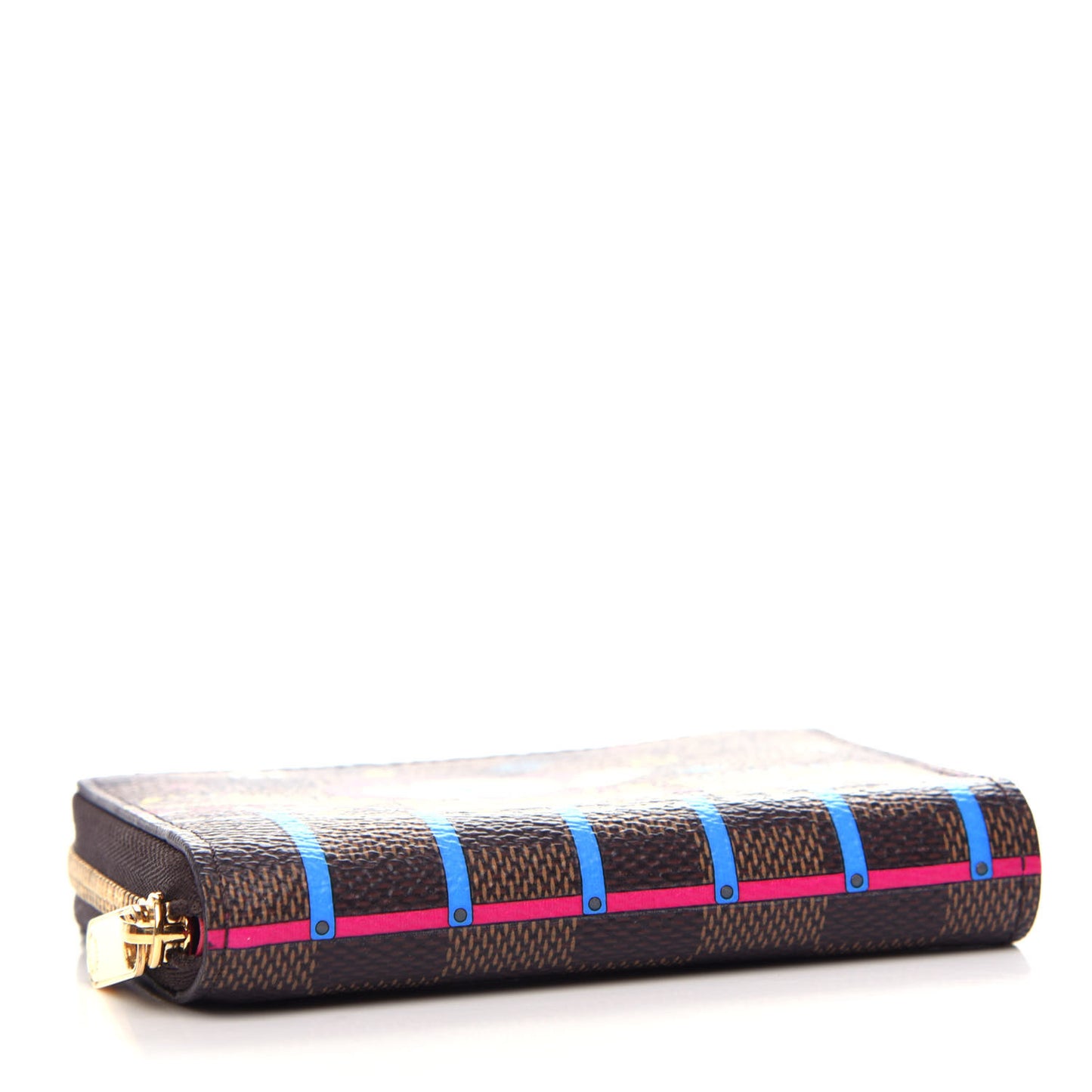 Damier Ebene 2020 Christmas Animation Roller Coaster Zippy Coin Purse Pivoine