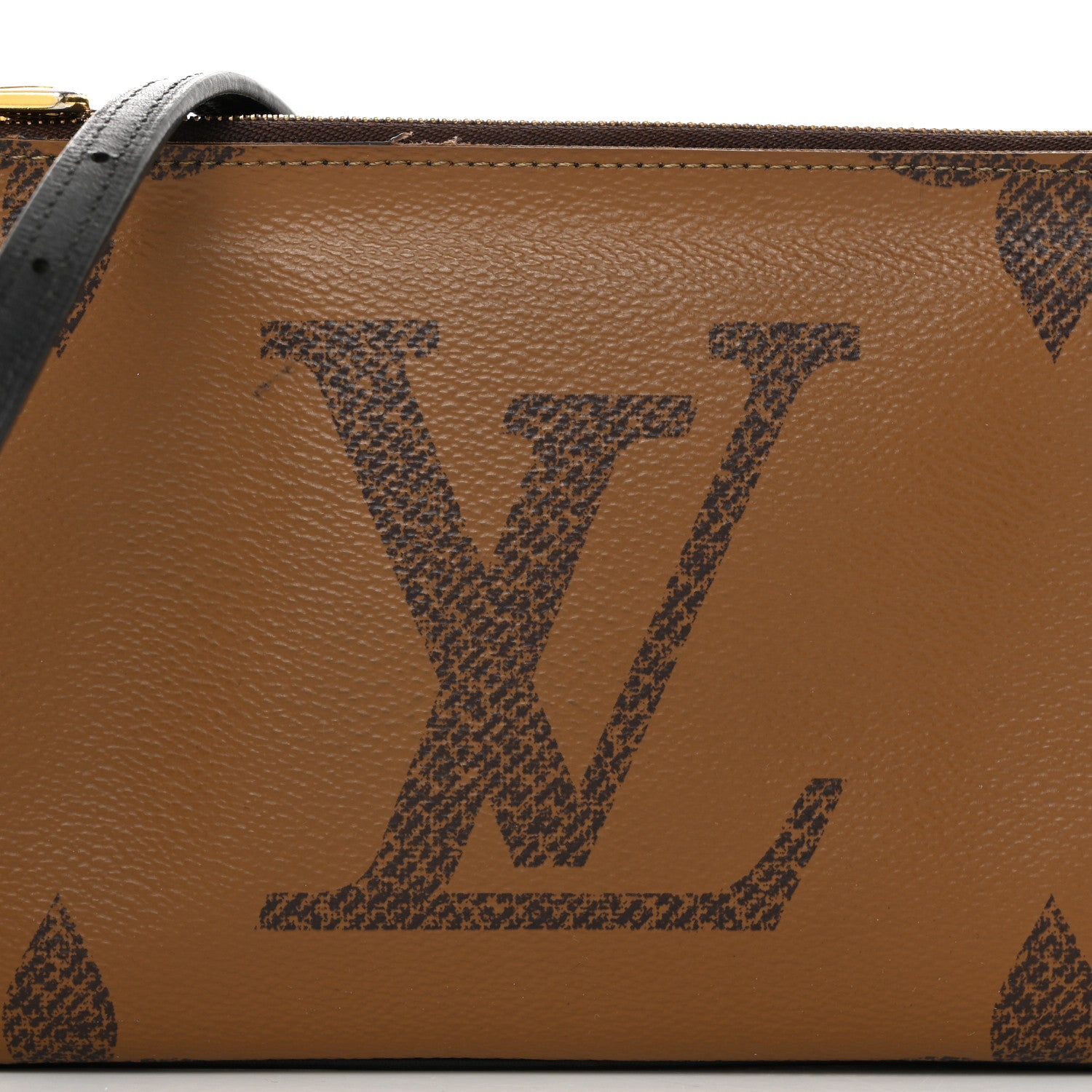 Louis Vuitton Reverse Monogram Giant Double Zip Pochette 11 of 13