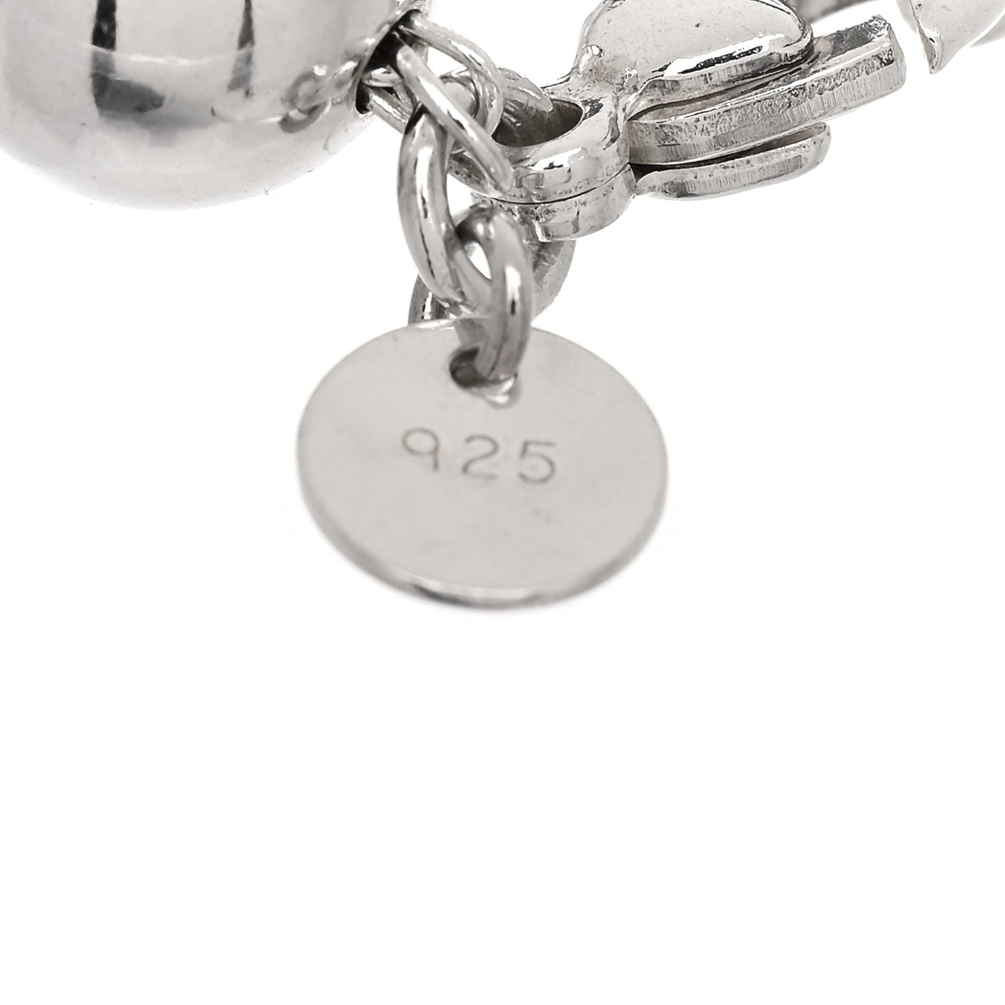 Sterling Silver 10mm HardWear Ball Bracelet