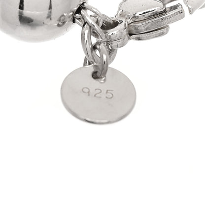 Tiffany Sterling Silver 10mm HardWear Ball Bracelet 4 of 5