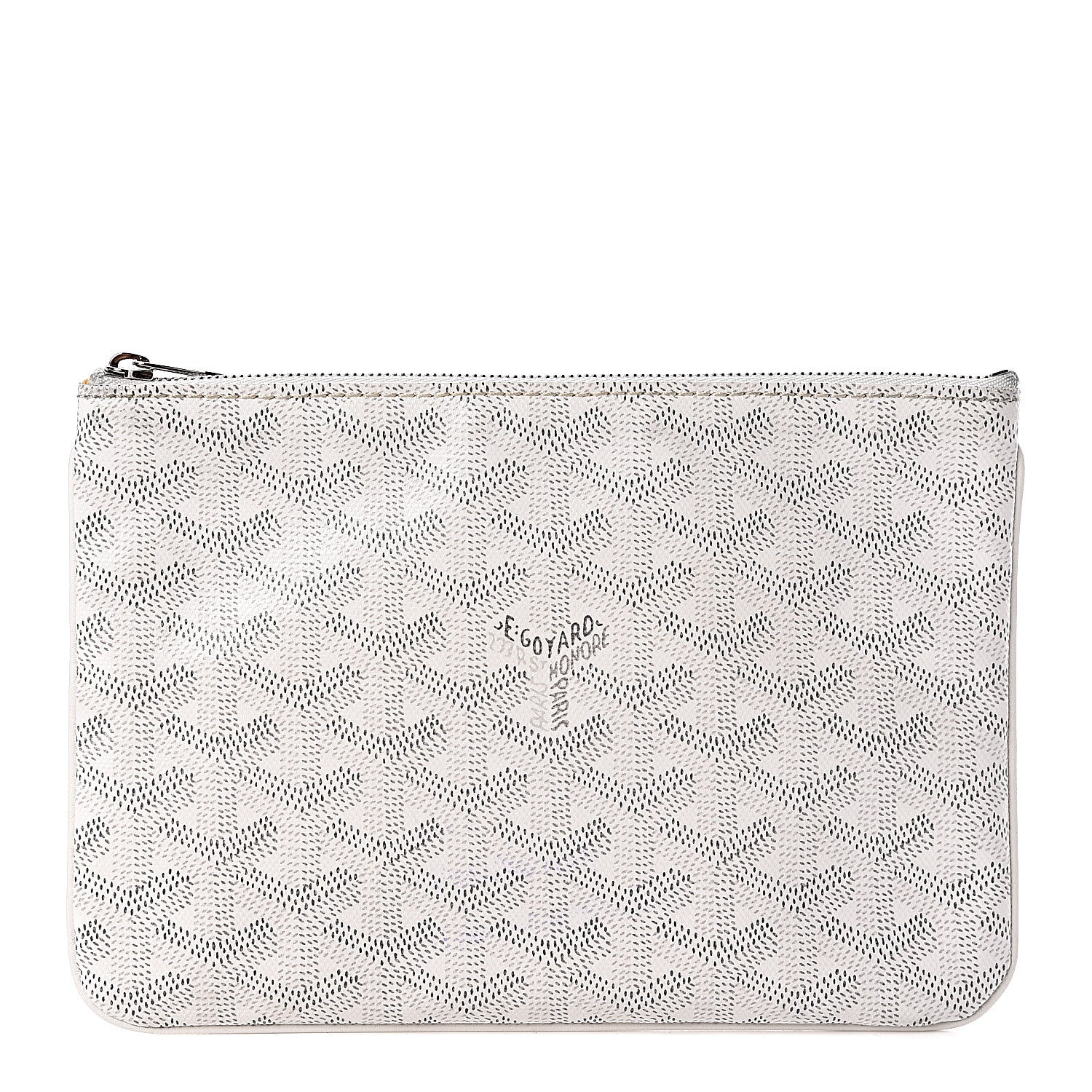 Goyard Goyardine Senat Pochette PM White 1 of 6