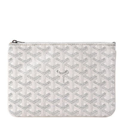 Goyard Goyardine Senat Pochette PM White 1 of 6