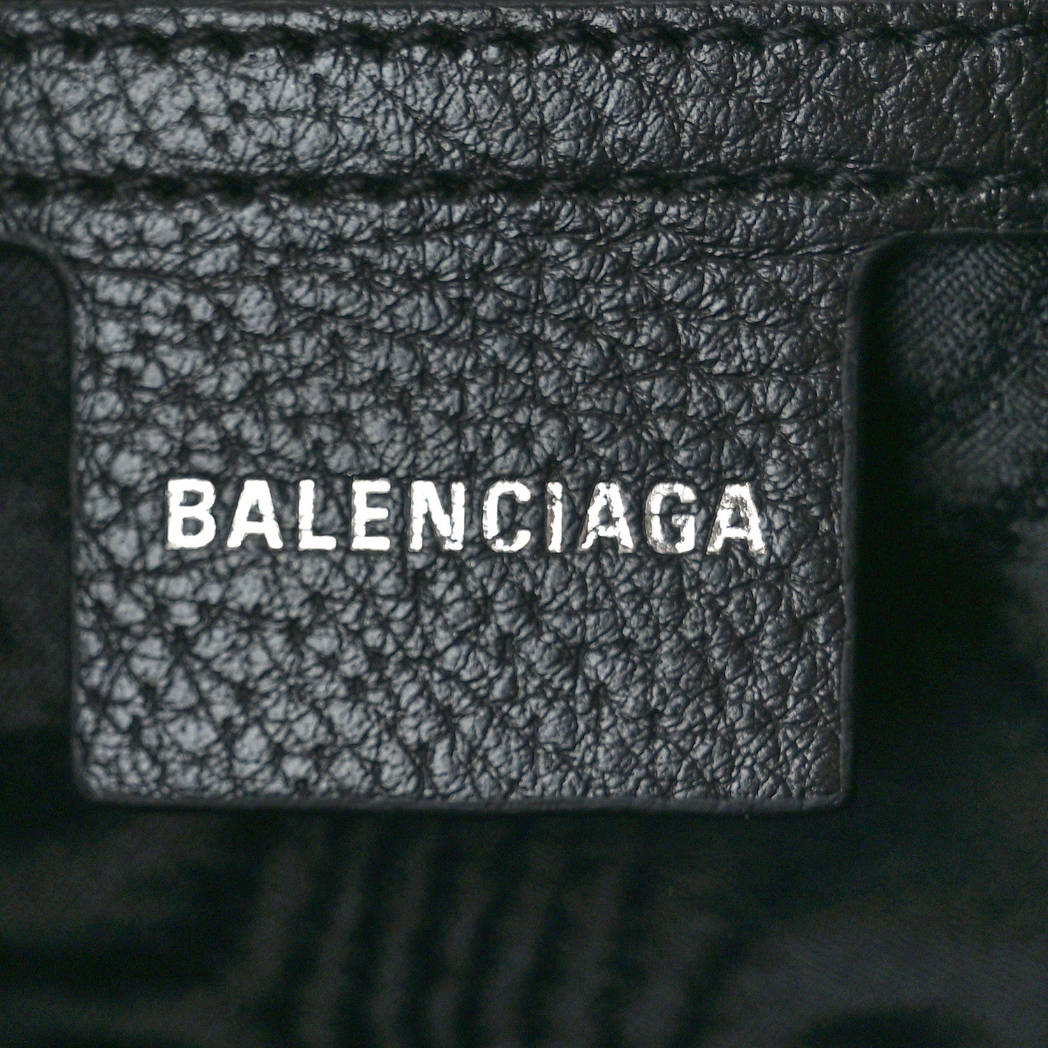 Gucci X BALENCIAGA BB Monogram Calfskin Web Small Jackie 1961 Hobo Black 6 of 10