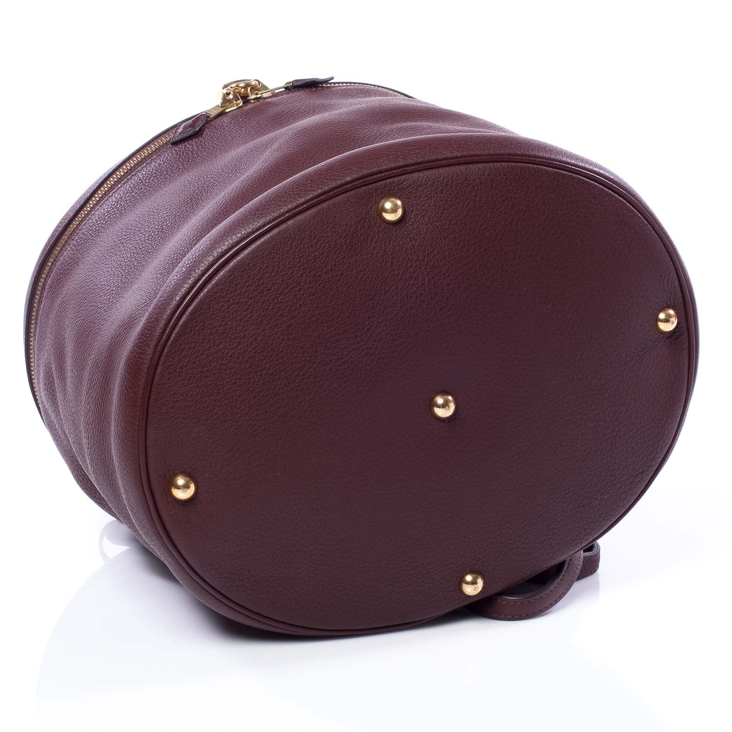 Hermes Intercity Victoria Travel Cosmetic Case Havane 6 of 8