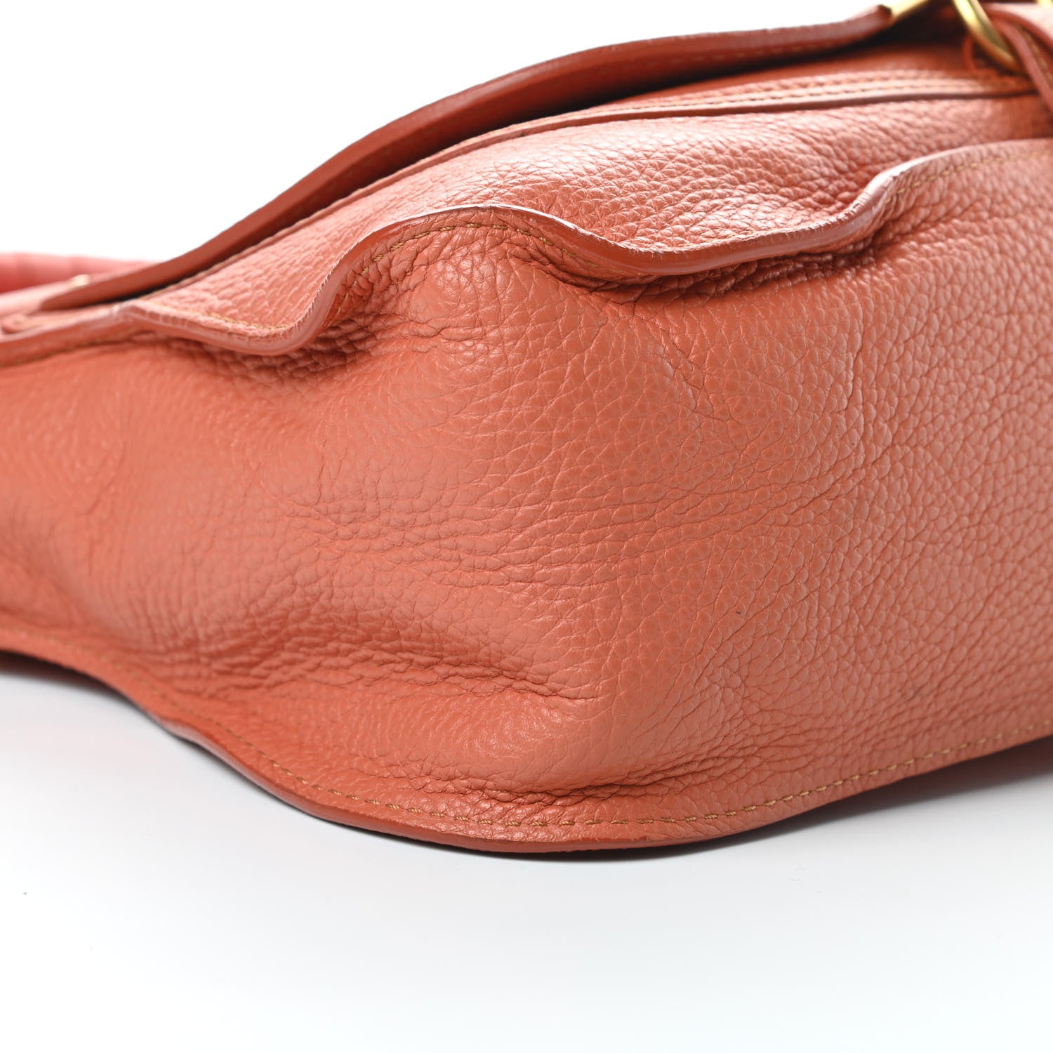 Chloe Calfskin Medium Marcie Satchel Coral 9 of 12