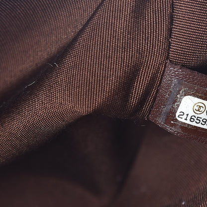 Chanel Metallic Patent Calfskin Quilted Medium Boy Flap Brown 7 of 9