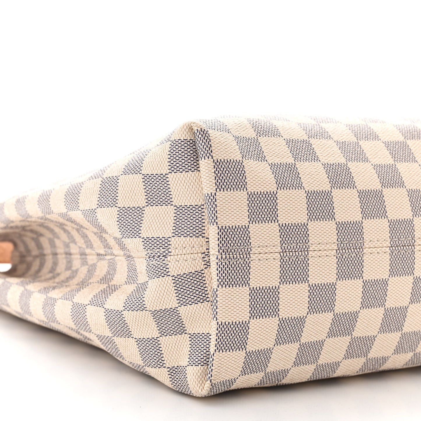 LOUIS VUITTON Damier Azur Graceful MM Rose Ballerine