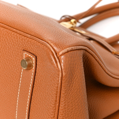 Hermes Togo Birkin 35 Gold 10 of 16