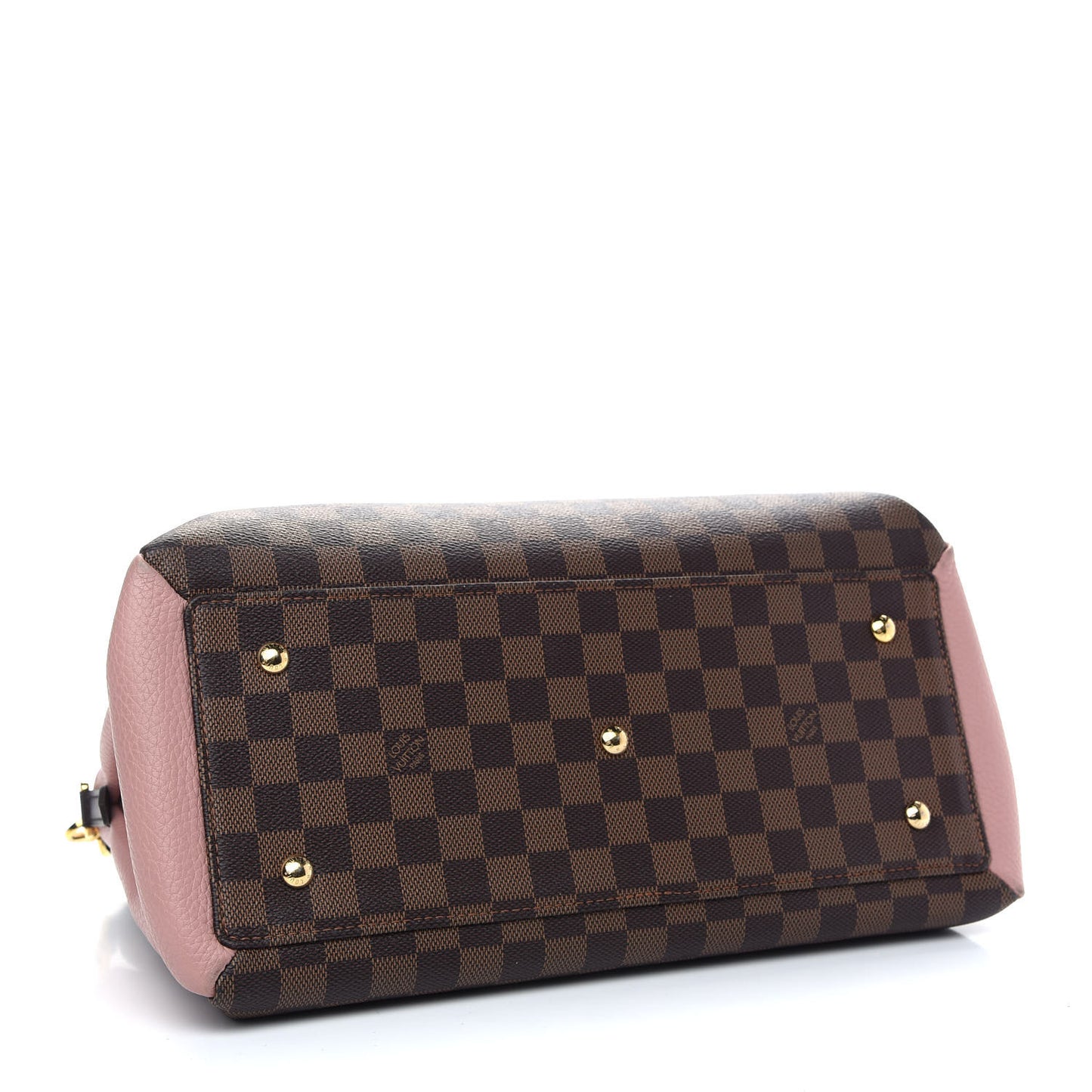 Cuir Taurillon Damier Ebene Normandy Magnolia