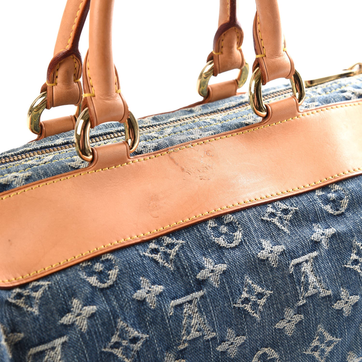 Louis Vuitton Monogram Denim Neo Speedy Blue 12 of 12