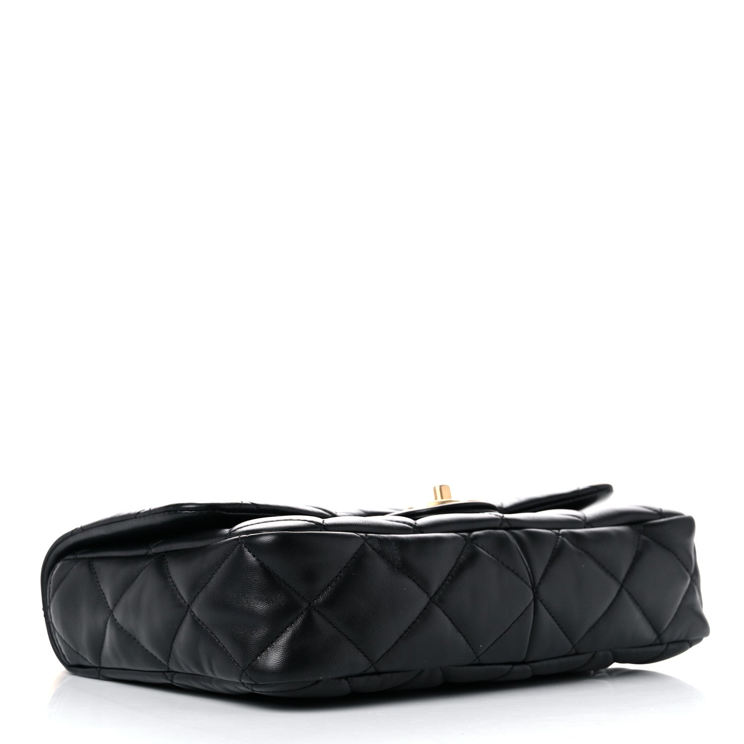 Chanel Lambskin Quilted Large CC Funky Town Flap Black 4 of 10