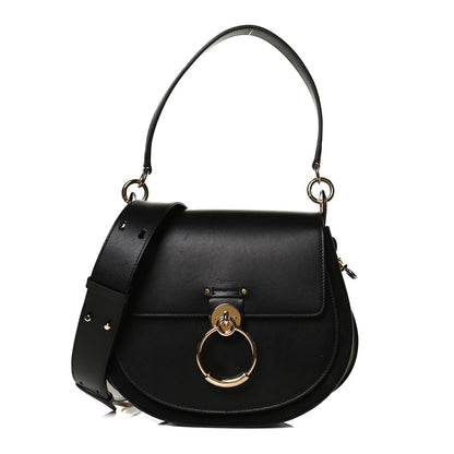 Chloe Calfskin Small Tess Bag Black 1 of 15
