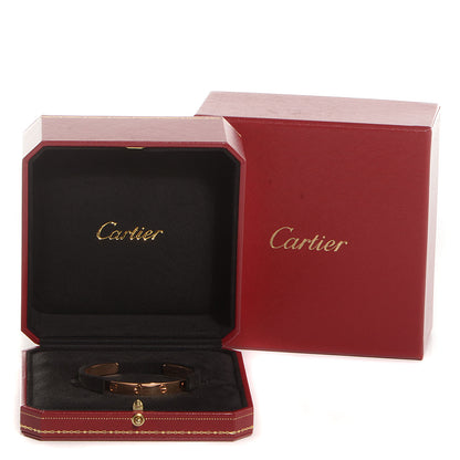 Cartier 18K Pink Gold LOVE Cuff Bracelet 16 4 of 4