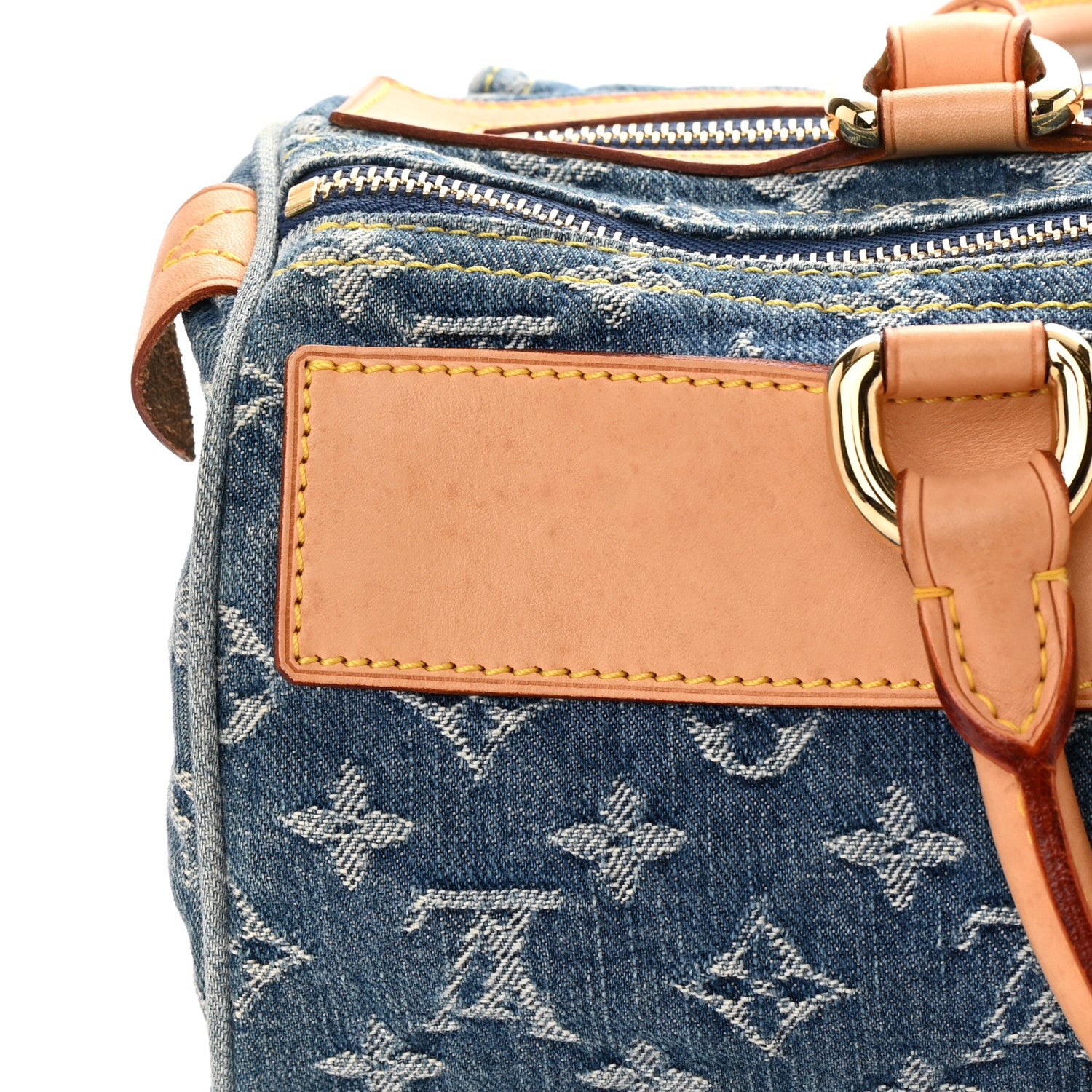 Louis Vuitton Monogram Denim Neo Speedy Blue 12 of 14