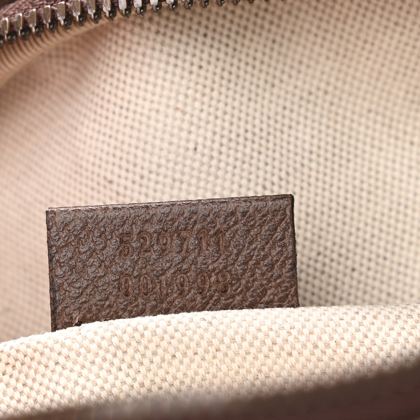 GG Supreme Monogram Courrier Belt Bag Beige New Acero