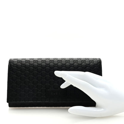 Gucci Soft Microguccissima Continental Wallet Black 2 of 8