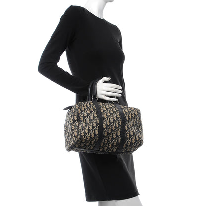 Christian Dior Monogram Boston Navy Blue 2 of 19
