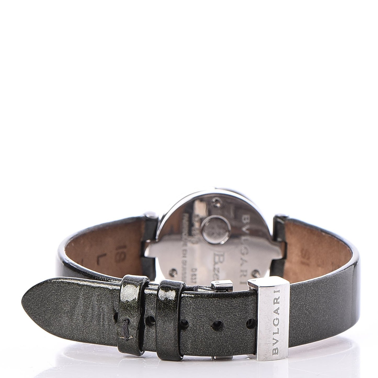 Stainless Steel Calfskin 22mm B.Zero1 Quartz Watch Black