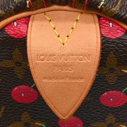 Louis Vuitton Monogram Cerises Speedy 25 6 of 10