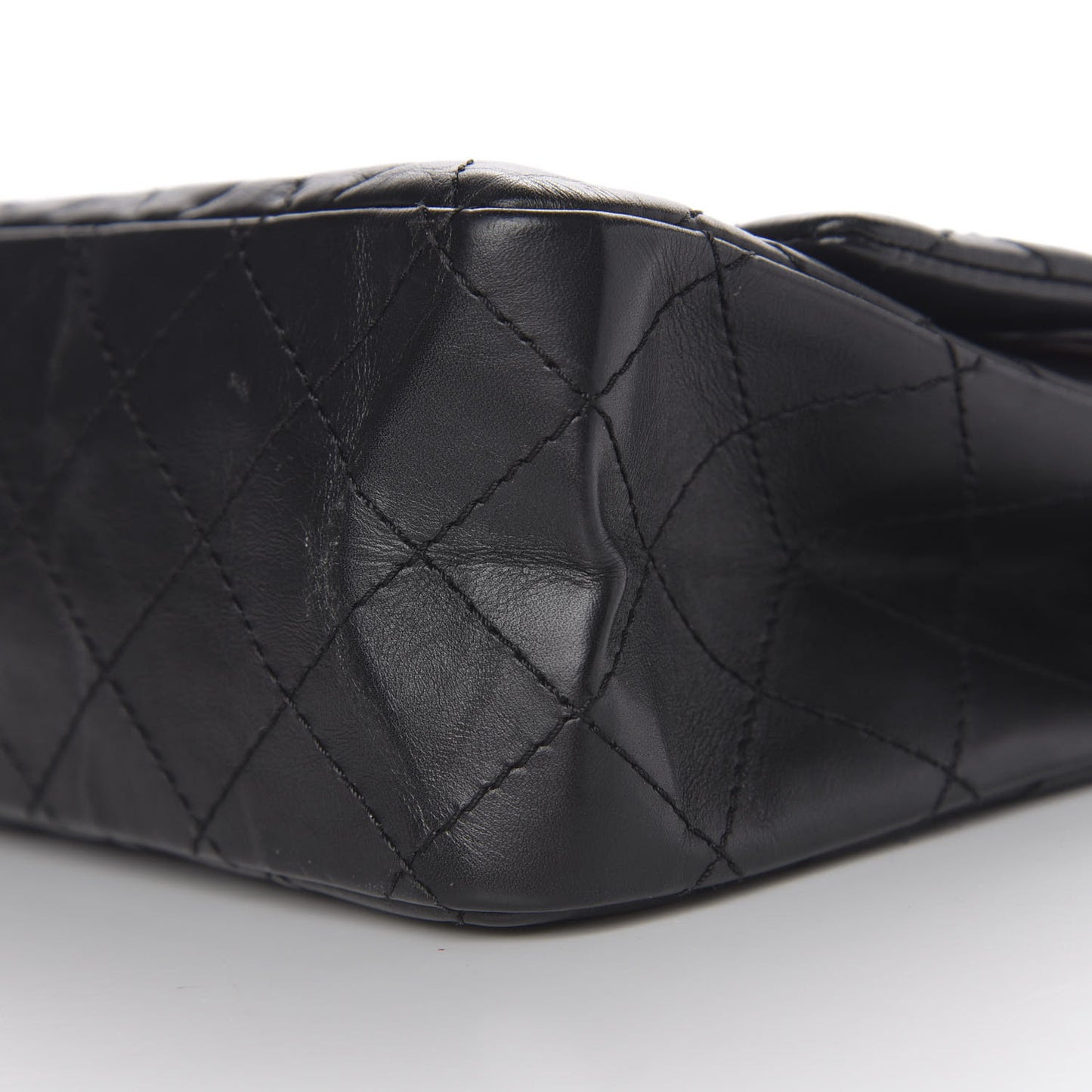 Aged Calfskin Quilted 2.55 Reissue 226 Flap Black