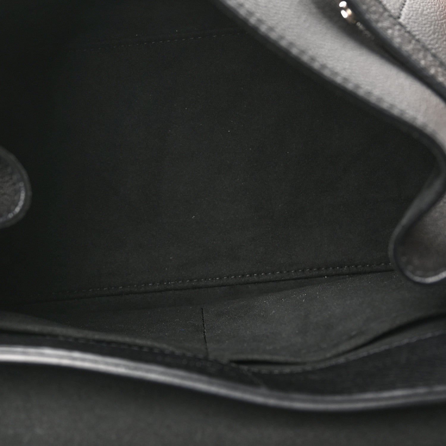 Louis Vuitton Soft Calfskin Lockme Ever MM Black 5 of 10