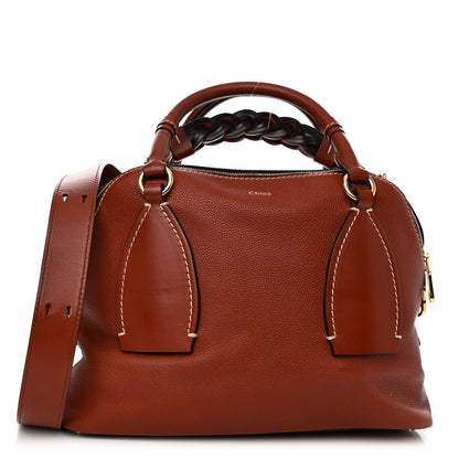 Chloe Calfskin Medium Daria Sepia Brown 1 of 10